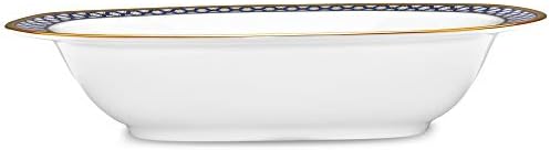 Noritake Blueshire Oval Serving Bowl, 10.5", 24 oz. by Noritake