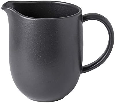 Casafina Ceramic Stoneware 55 oz. Pitcher - Pacifica Collection, Seed Grey | Microwave & Dishwasher Safe Dinnerware | Food Safe Glazing | Restaurant Quality Serveware by Casafina