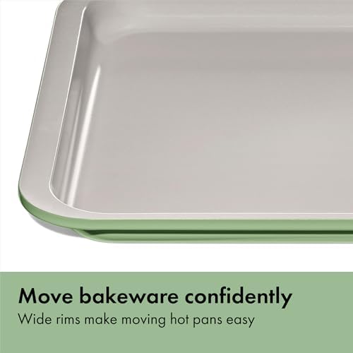 OXO Good Grips Non-Stick Pro Ceramic Coated Metal Bakeware 3-Piece Sheet - Image 5
