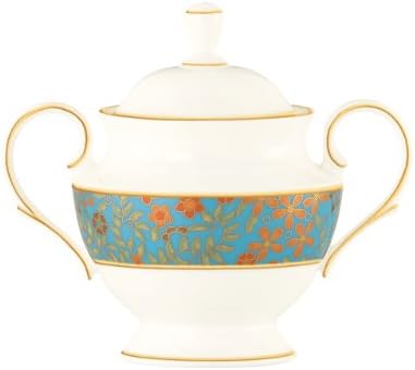 Lenox Gilded Tapestry Sugar Bowl with Lid by Lenox