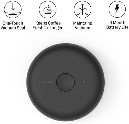 Fellow Atmos Electric Vacuum Coffee Canister 1.2L - Auto-Seal Steel - Image 2