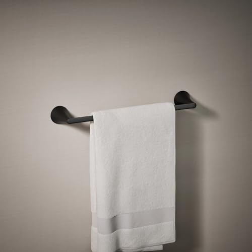 Kohler 35931-BL Buckley™ 18" towel bar, Matte Black - Image 3