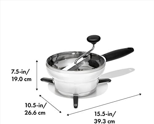 OXO Good Grips Stainless Steel Food Mill For Purees, 1 EA (Pack of 4) - Image 2
