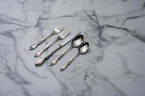 Oneida Flatware Louisiana 18/8 Silverware Set for 1, 5-Piece - Image 7