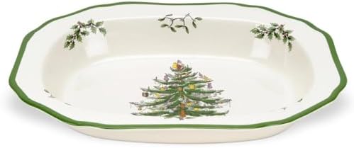 Christmas Tree Open Veg 11.5" 161 CS by Spode
