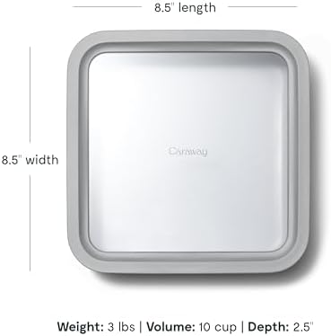 Caraway Glass Food Storage Container with Lid - Image 3