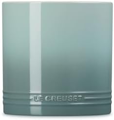 Le Creuset Stoneware Signature Utensil Crock, 2.7 qt., Sea Salt - Image 3