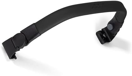 Joolz Aer2 Foldable Bumper Bar for Joolz Aer2 Stroller – One-Hand Fold Compatible, Secure & Comfortable Toddler Support Bar, Leatherette Finish, Easy Click-On Design - Black Carbon by Joolz