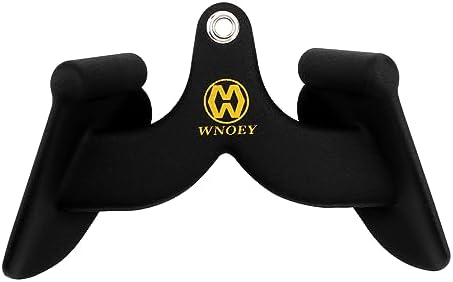 LAT Pulldown Attachment,Back Tricep Bar Strength Training,Handle Grips LAT Pull Down Bar Press Down Exercises,Cable Machine Accessories, Cable Back Attachments for Home Gym by WNOEY