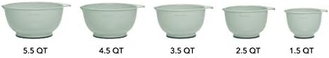 KitchenAid Classic Mixing Bowls, Set of 5, Pistachio - Image 3