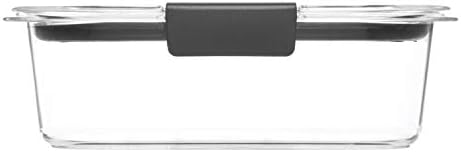 Rubbermaid Brilliance Food Storage Containers, Set of 5 (10 Pieces), BPA-Free, Leak-Proof, Clear - Image 6