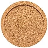 Costa Nova 5" Cork Trivet Lid - Redonda Collection, Natural | Heat Safe Tableware | Natural Portuguese Cork Material | Restaurant Quality Serveware - Image 2