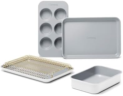 Caraway 6-Piece Ceramic-Coated Mini Bakeware Set by Unknown