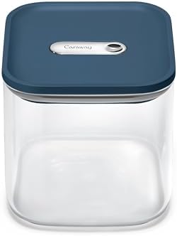 Caraway 2.5 qt Glass Airtight Food Storage Container with Lid by Unknown