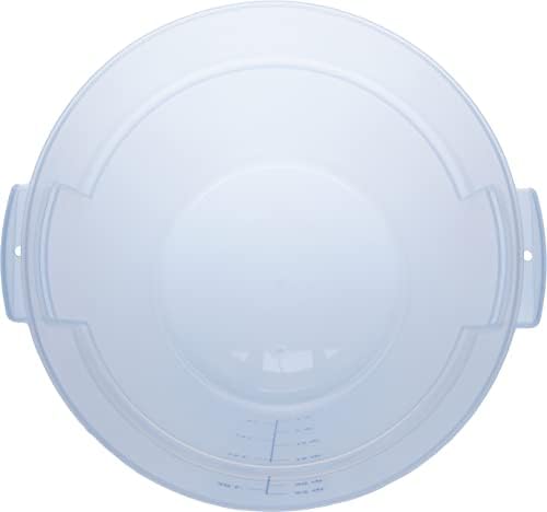 CFS StorPlus Plastic Round Food Storage Container, 22 Quart, Clear - Image 4
