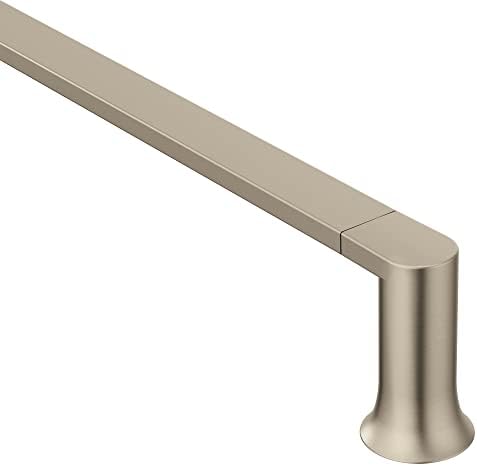 Moen Genta LX Brushed Nickel Modern 18-Inch Single Kitchen or Bathroom Towel Bar, BH3818BN by Unknown