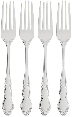 Oneida Dover Dinner Forks Silverware Set for 4, Flatware by Oneida
