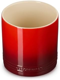Le Creuset Stoneware Signature Utensil Crock, 2.7 qt., Cerise by Unknown