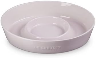 Le Creuset Stoneware Signature Oval Chip and Dip Platter, 13", Shallot by Unknown