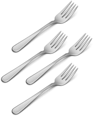 Oneida Flatware Flight Salad Forks 18/0 Silverware Set for 4, (4-Piece) - Image 2