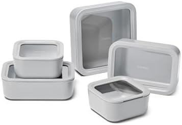 Caraway 13-Piece Glass Food Storage Container Set by Unknown