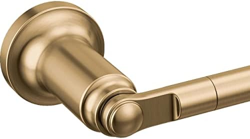 Delta Saylor (1-Pack) 8'' Towel Rack for Bathroom Champagne Bronze Towel Bar for Bathroom Wall Hand Towel Holder Rod Wall Mounted Kitchen Towel Holder 73508-CZ - Image 4