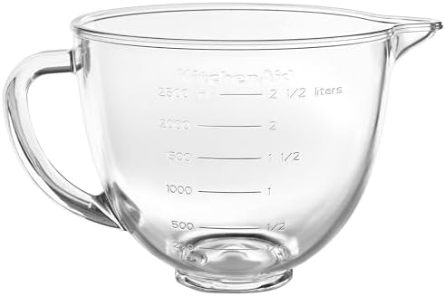 KitchenAid KSM35GB 3.5-Qt Glass Bowl for 3.5-Qt TIlt-Head Stand Mixers by Unknown