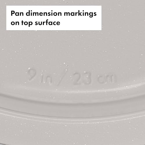 OXO Good Grips Non-Stick Pro Ceramic Coated Metal Bakeware – Biscuit, 9" Round Cake Pan (Pack of 6) - Image 6