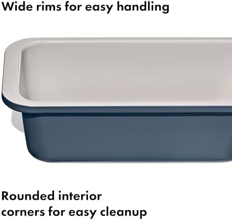 OXO Good Grips Non-Stick Pro Ceramic Coated Metal Bakeware, 1Lb Loaf Pan - Image 6