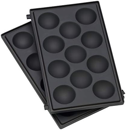 WMF Lono Snack Master Accessories, Muffin Plate Set, Cupcake Maker, 2 Removable Plate Sets, Non-Stick Coating by WMF