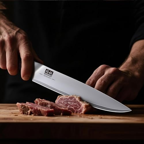 SHAN ZU 6 In Chef Knife,10Cr15MoV High Carbon Stainless Steel Kitchen Knife - Image 7
