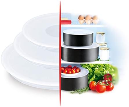 Tefal L9019222 Ingenio Plastic Lids (Set of 3) - White, 16/18/20 cm - Image 7