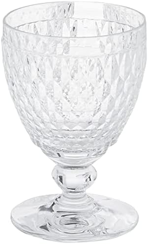 Villeroy & Boch Boston Wine Goblet Box Set of 4 - Dishwasher Safe - Made in Germany - Premium Clear Crystal Glass - Perfect for Red Wine, White Wine, Cocktails, and More by Unknown