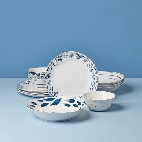 Lenox 897387 Blue Bay 12-Piece Dinnerware Set - Image 5