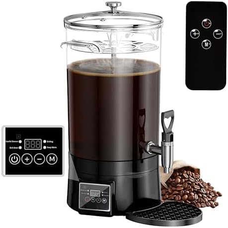 Commercial Coffee Urn Hot Beverage Dispenser Hot Chocolate Maker 26L 170Cup by GKFF