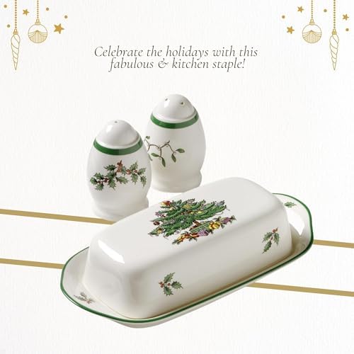Spode Christmas Tree 3-Piece Hostess Set for Holiday Entertaining - Image 7