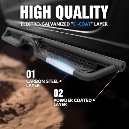 Crew Cab Running Board Fits 2004-2025 Titan (Excludes 2016 Model) - Image 4