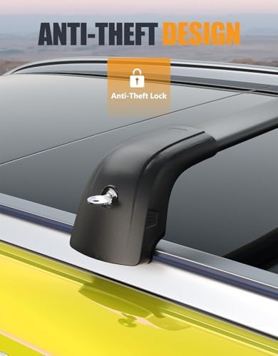 KINGGERI Lockable Roof Rack Cross Bars for Volvo XC60 XC-60 2018-2026 - Image 4