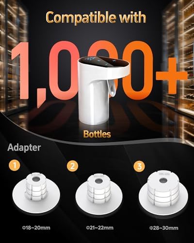 5 in 1 Wine Aerator Whiskey Dispenser,Liquor Decanter, Alcohol Pourer-White - Image 6