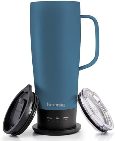 Nextmug Ultra - Temperature-Controlled, Self-Heating Travel Mug by NextmugbyNextboom