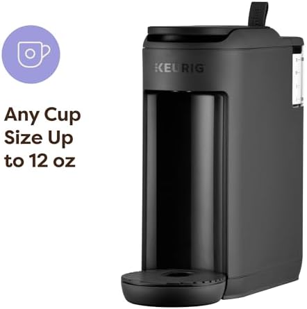 Keurig K-Mini Mate Single Serve K-Cup Pod Coffee Maker, Brews Up to 12 oz Cup, Compact Portable Coffee Machine for Small Spaces, Great for Dorms & Offices, Black - Image 3