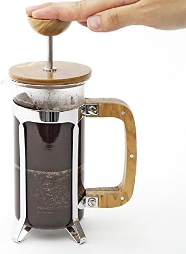 Hario Olive Wood Coffee and Tea Press, 600ml - Image 3