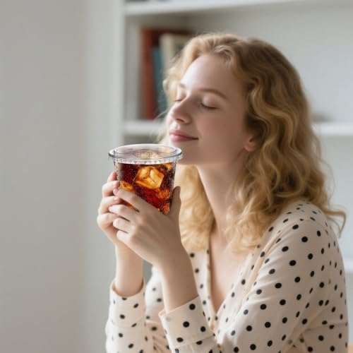 500 Clear Plastic Cups 16 oz Sip Lids - BPA Free - Image 7