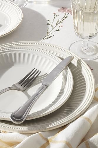 Lenox French Perle Groove White Dinnerware Set with Accent Plates - Image 5