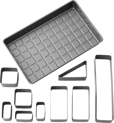Wilton Countless Celebrations Numbers & Letters Cake Tin Set, Non Stick, 36.8 x 22.8cm (14.5 x 9in), Steel by Unknown