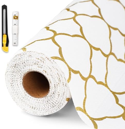 Drawer and Shelf Liner for Kitchen Cabinet Non-Adhesive 18in x 20FT by GTJ