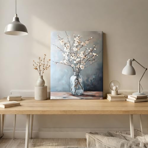 Doqueodas Botanical And Floral Art Canvas Wall Art16x24 Inch Framing - Image 2