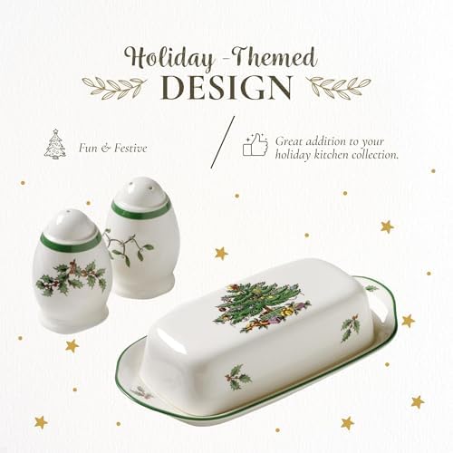 Spode Christmas Tree 3-Piece Hostess Set for Holiday Entertaining - Image 5
