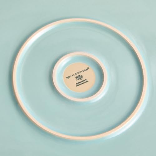 Tilly Ramsay x Royal Doulton Serveware Set Blue 2 Pieces, Microwave/Dishwasher-safe - Image 3