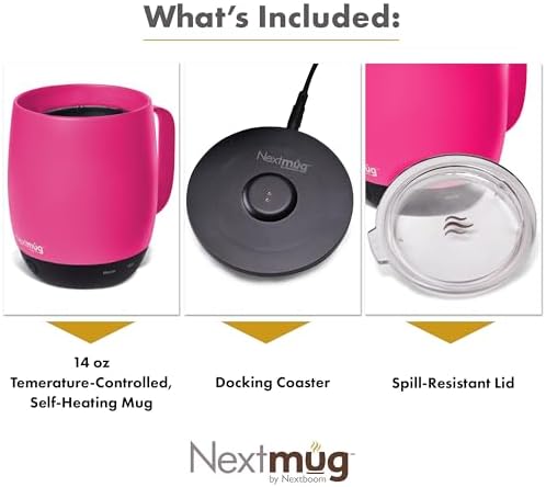Nextmug - Temperature-Controlled, Self-Heating Coffee Mug - Image 3